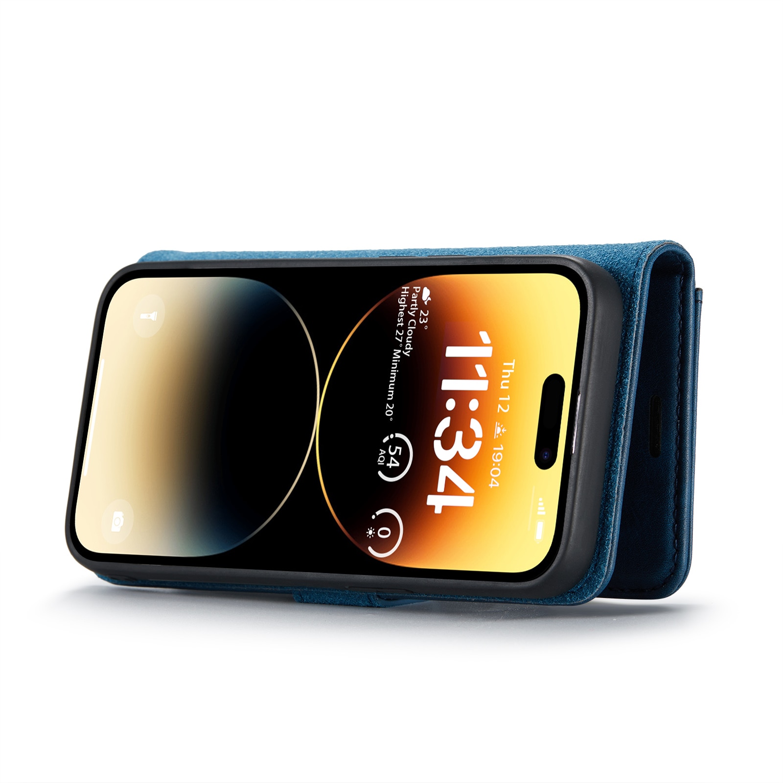 Étui portefeuille Magnet Wallet iPhone 15 Pro Max, Blue