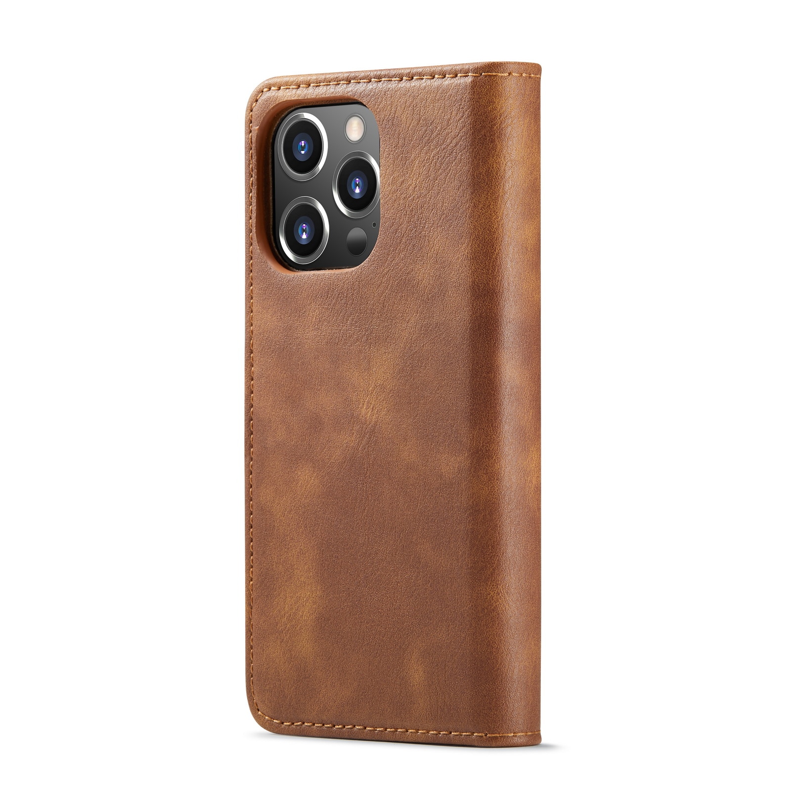 Étui portefeuille Magnet Wallet iPhone 15 Pro Max, Cognac