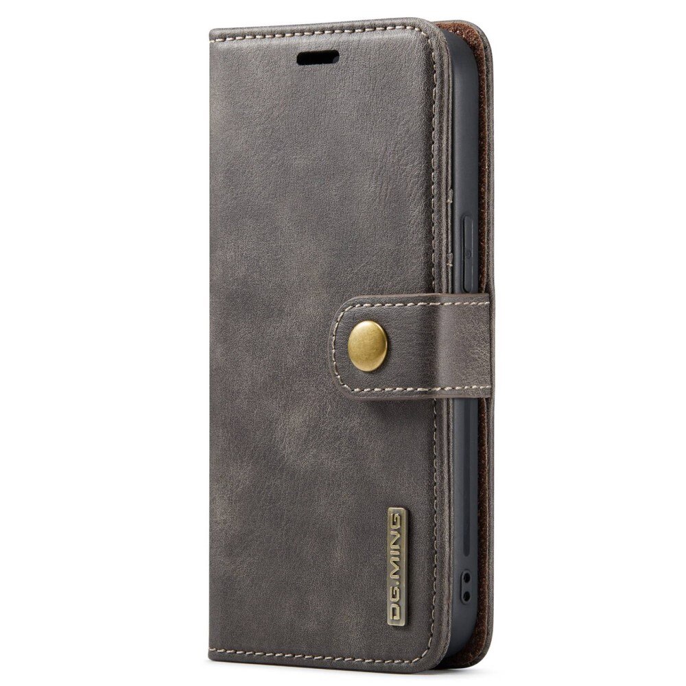 Étui portefeuille Magnet Wallet iPhone 14 Brown