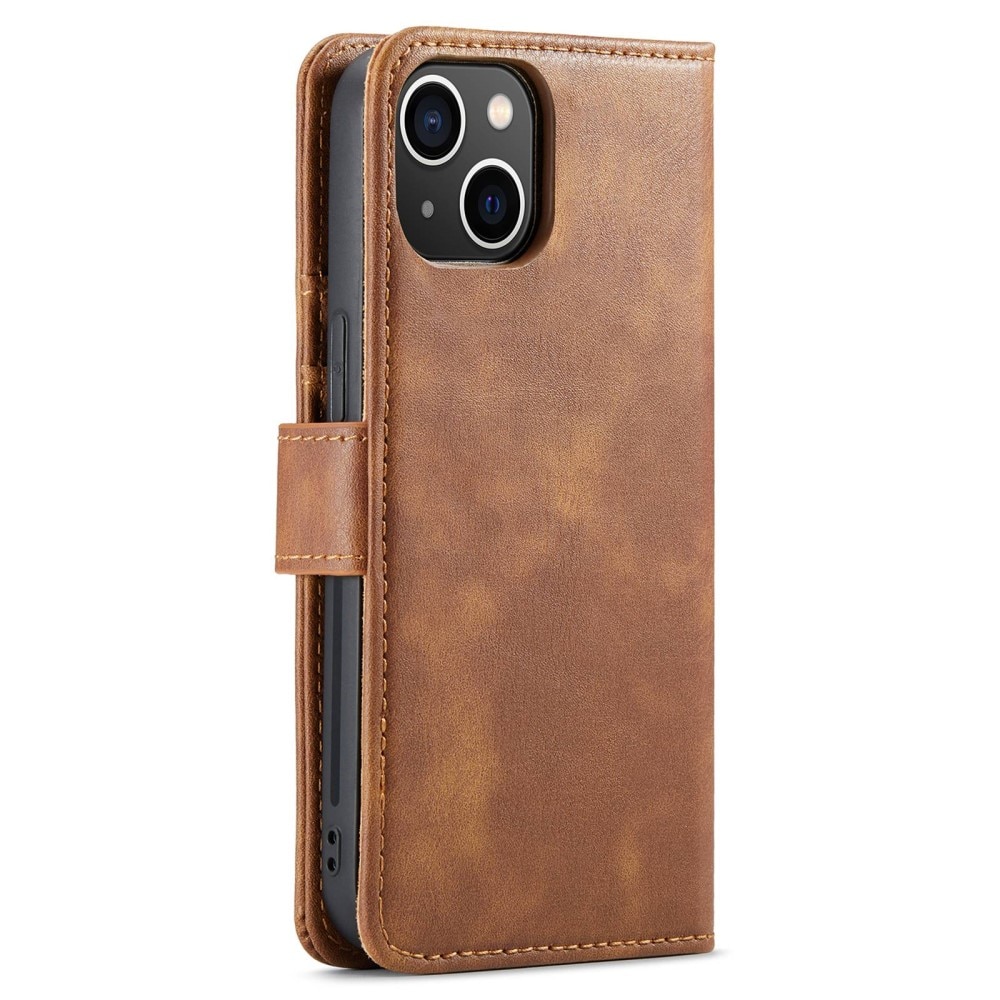 Étui portefeuille Magnet Wallet iPhone 14 Cognac