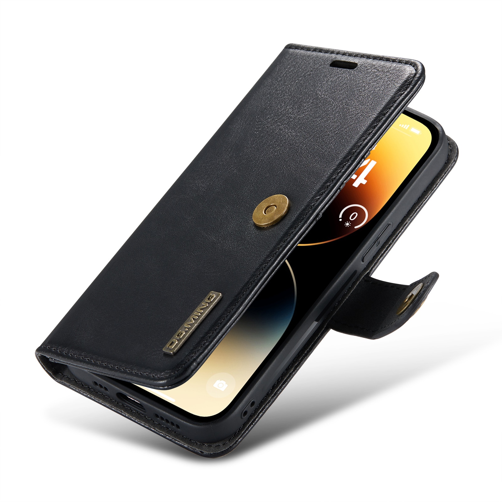 Étui portefeuille Magnet Wallet iPhone 14 Pro Black