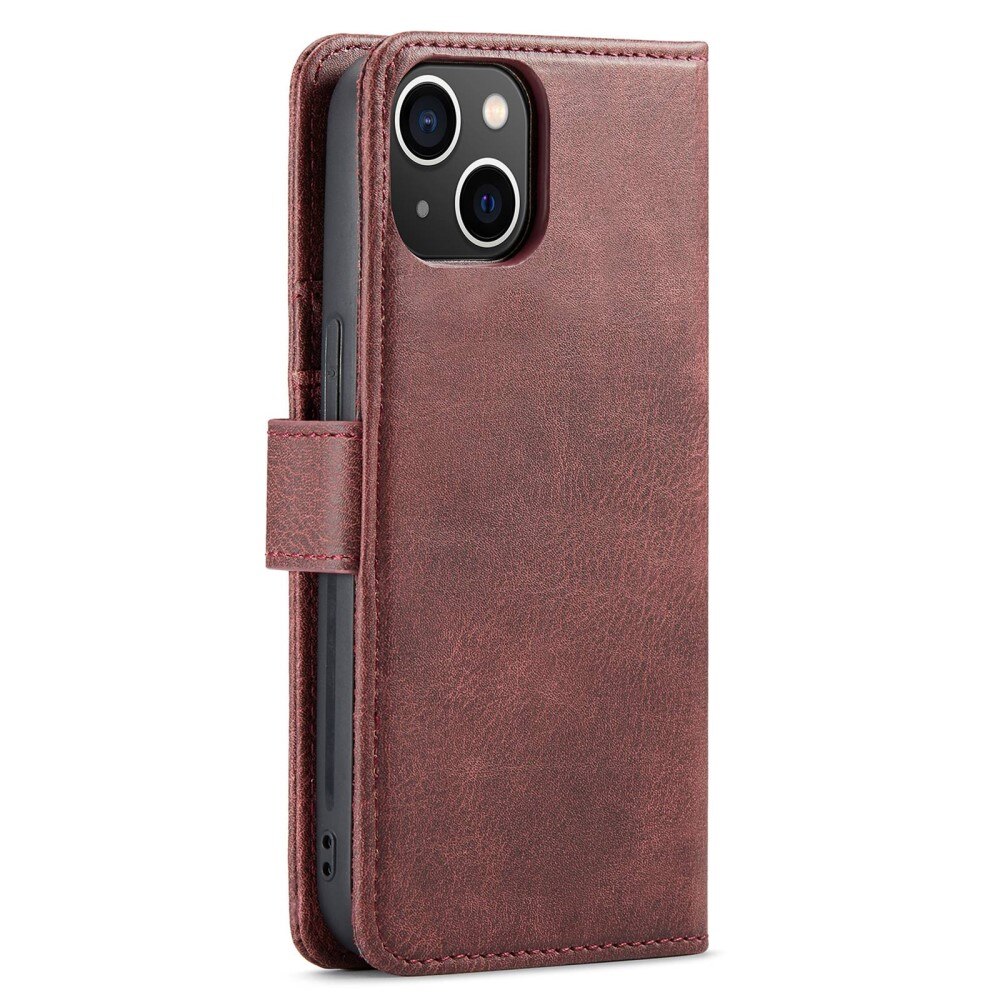 Étui portefeuille Magnet Wallet iPhone 14 Plus Red