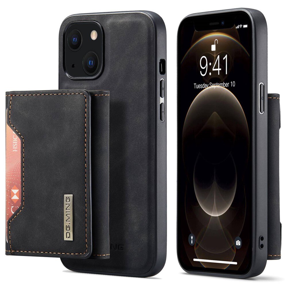 Coque Magnetic Card Slot iPhone 14 Plus, Noir