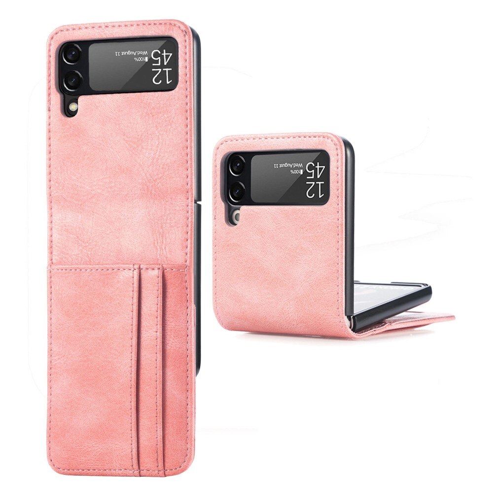 Coque portefeuille Samsung Galaxy Z Flip 4 Rose