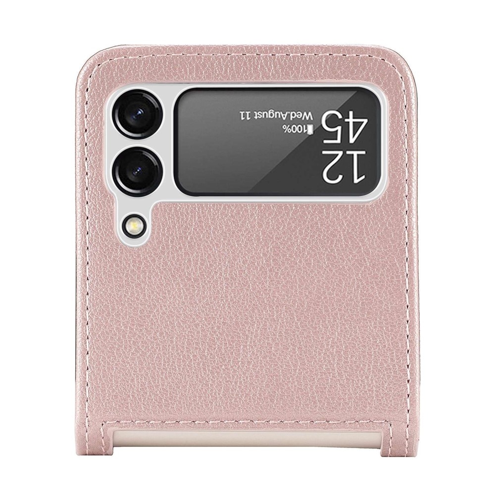 Étui portefeuille Slim Card Wallet Samsung Galaxy Z Flip 4 Rose