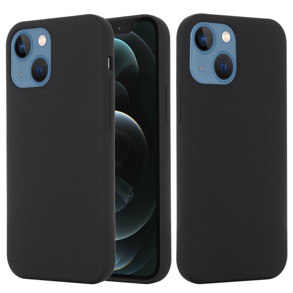 Coque Silicone Magnetic iPhone 14 Plus Noir