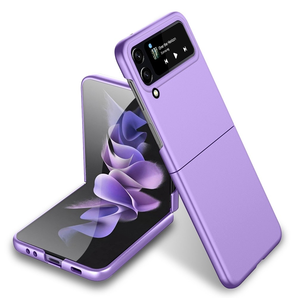 Coque dures caoutchoutées Samsung Galaxy Z Flip 4 Violet