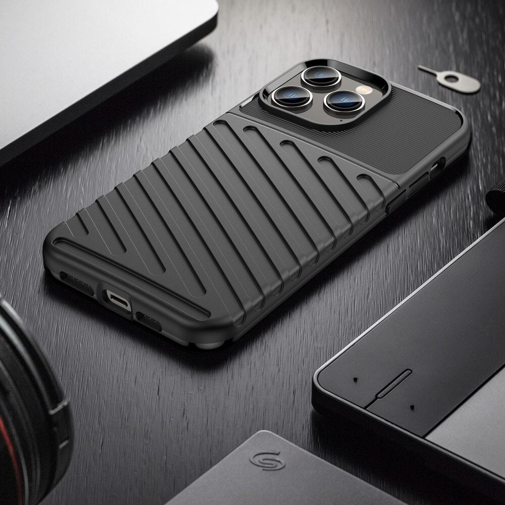 Coque Thunder TPU iPhone 14 Pro Black