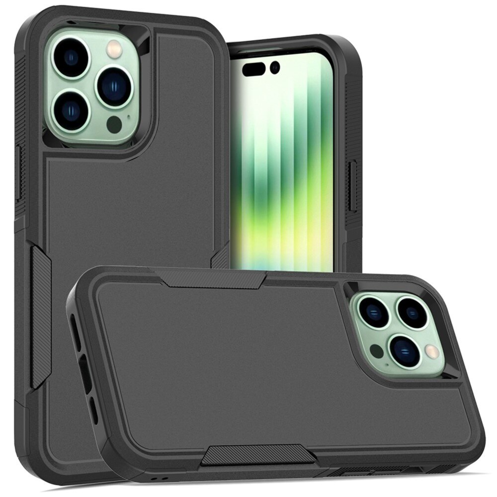 Coque hybride Off-road iPhone 14 Pro Max, noir