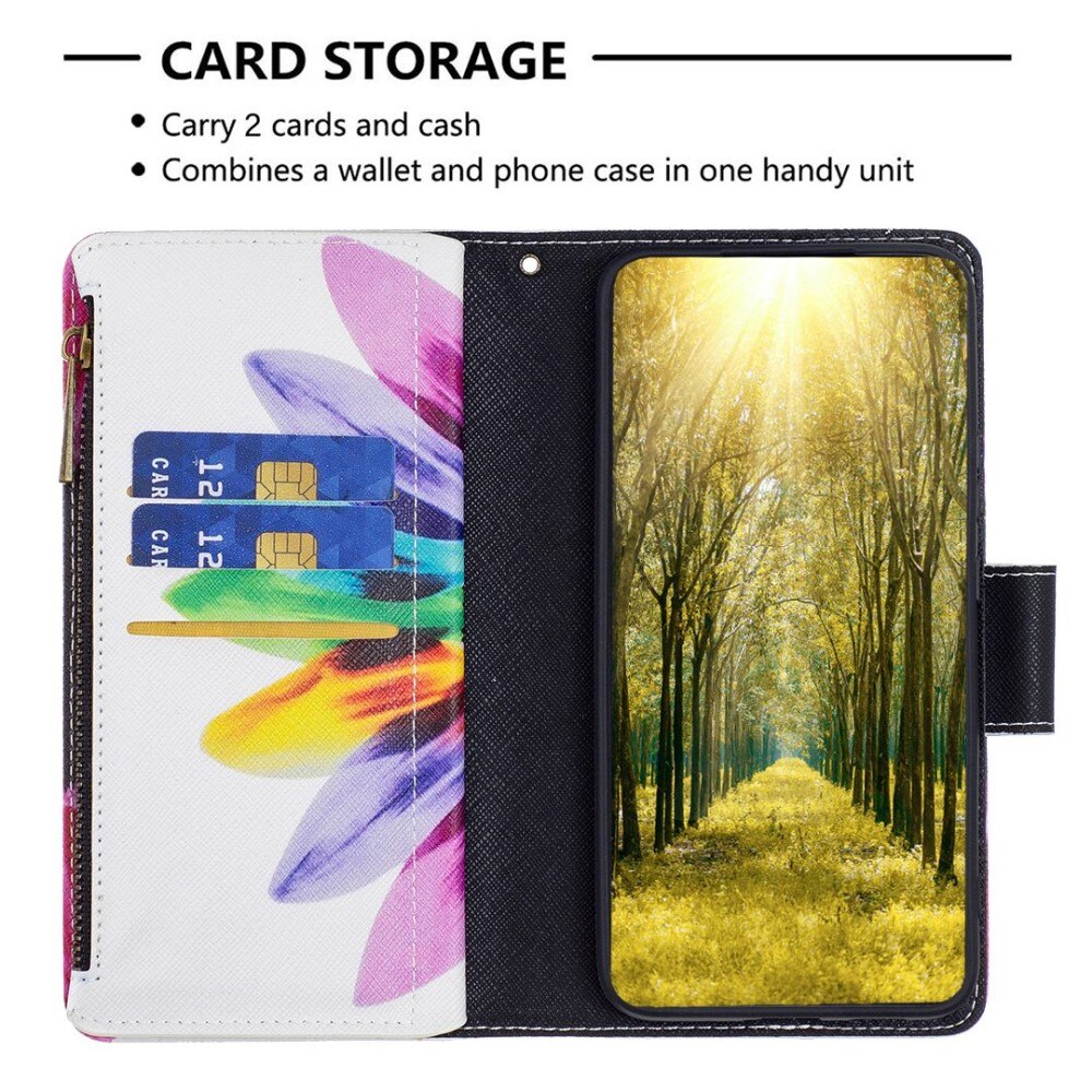 Coque Étui portefeuille Nothing Phone 1 Tournesol