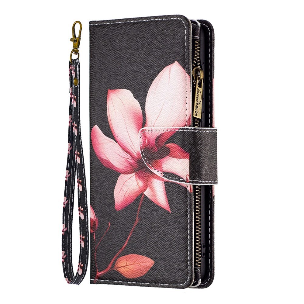 Coque Étui portefeuille Nothing Phone 1 Fleur rose