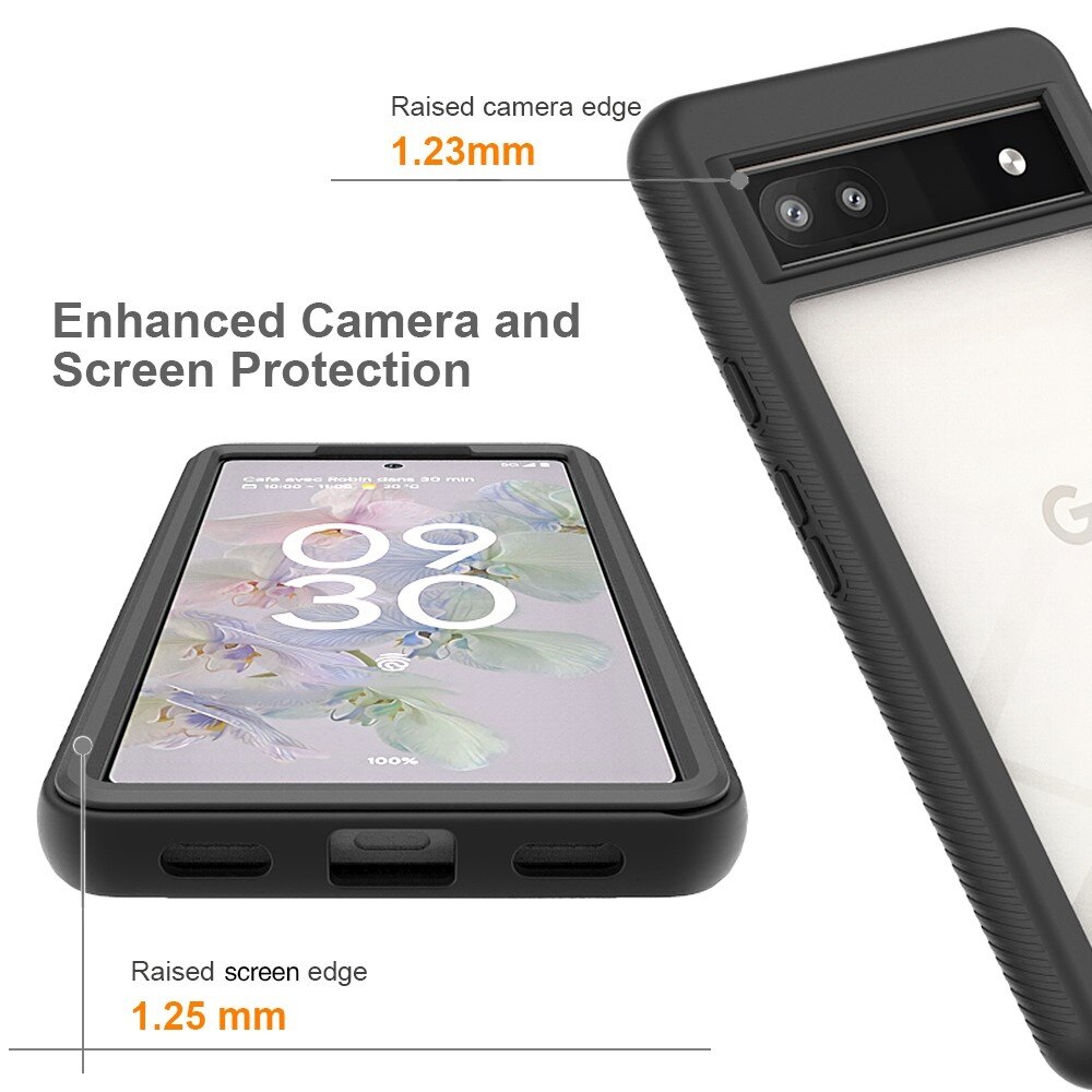 Coque Full Protection Google Pixel 6a, Noir
