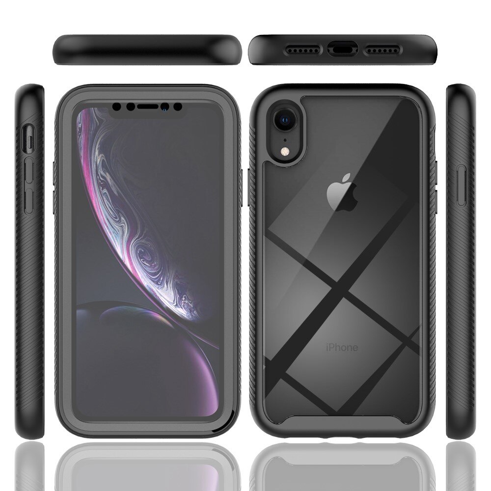 Coque Full Protection iPhone Xr, Noir