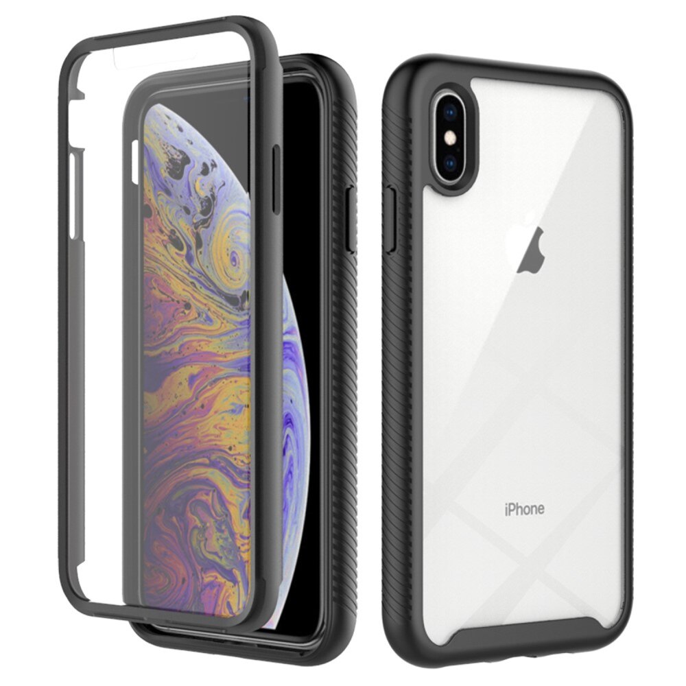 Coque Full Protection iPhone Xs Max, Noir