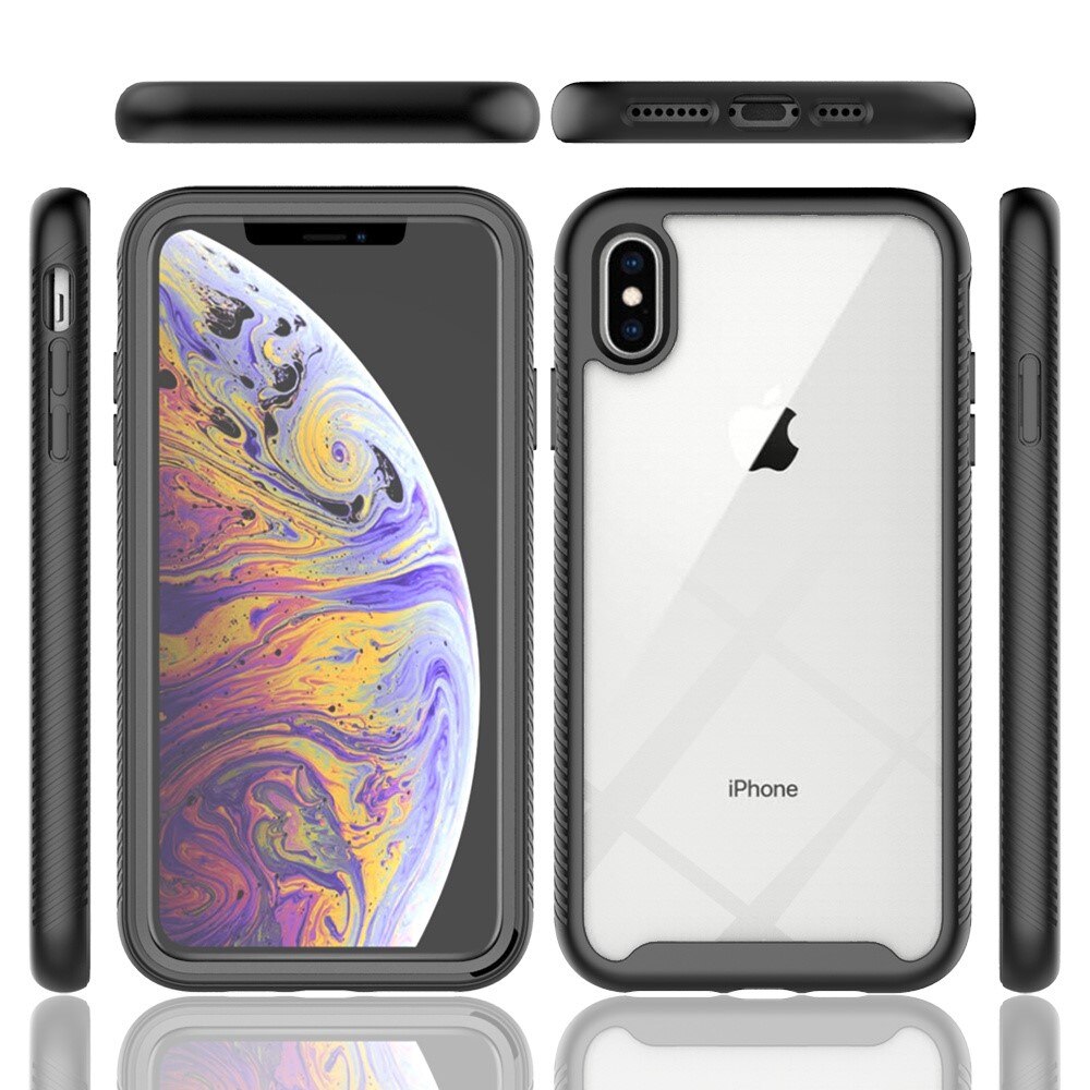 Coque Full Protection iPhone Xs Max, Noir