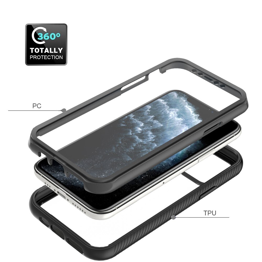 Coque Full Protection iPhone 11 Pro, Noir