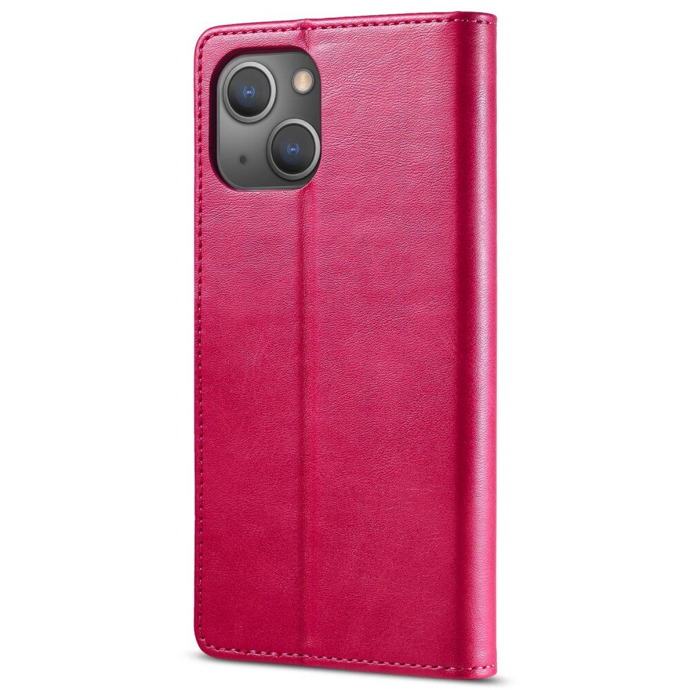 Étui portefeuille iPhone 14 Rouge