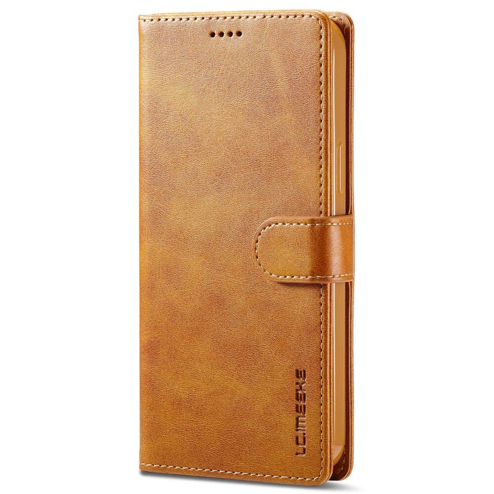 Étui portefeuille iPhone 14 Pro Cognac