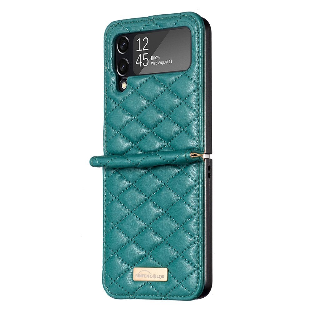 Étui matelassée Samsung Galaxy Z Flip 4 Vert