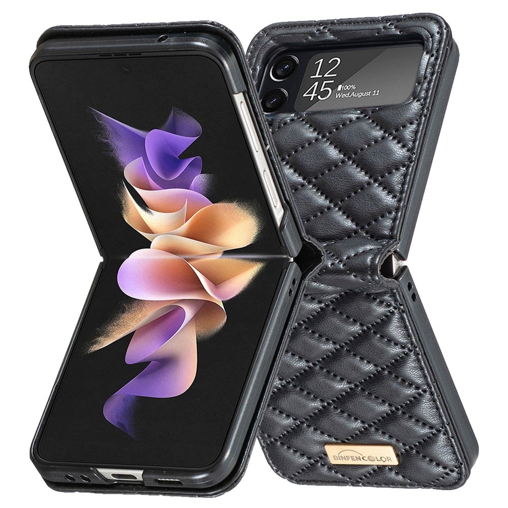 Étui matelassée Samsung Galaxy Z Flip 4 Noir