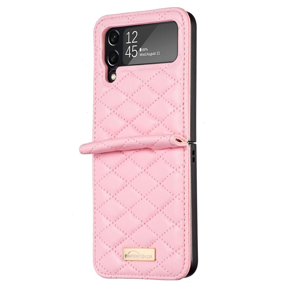 Étui matelassée Samsung Galaxy Z Flip 4 Rose