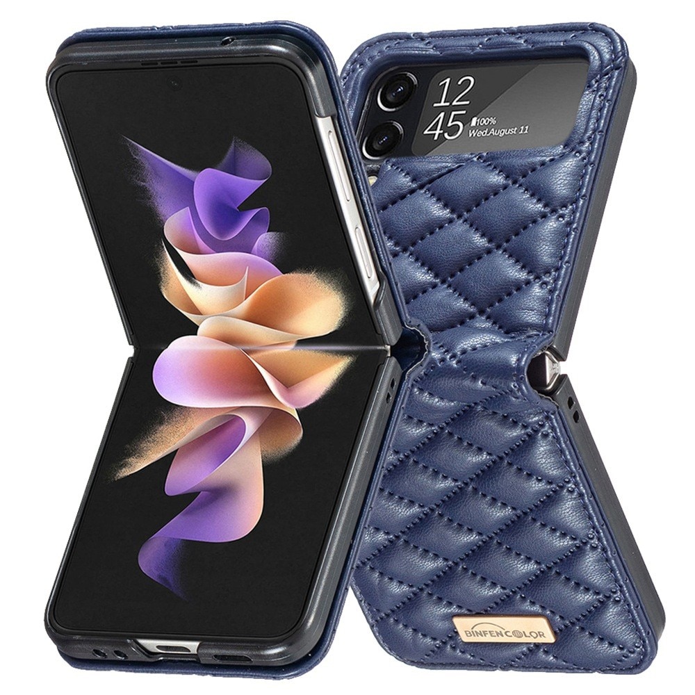 Étui matelassée Samsung Galaxy Z Flip 4 Bleu