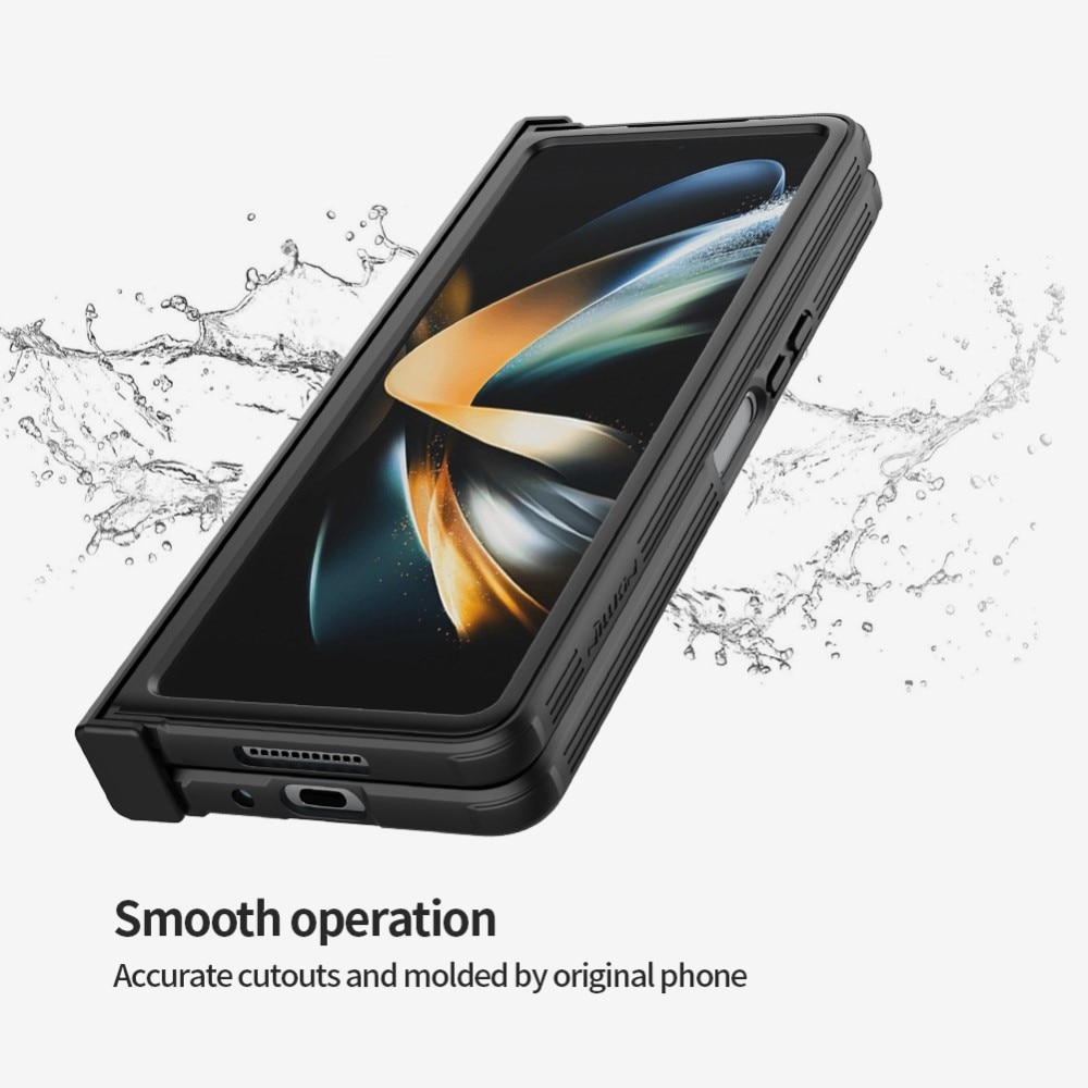 Coque CamShield avec S pen intégré Samsung Galaxy Z Fold 4 Noir