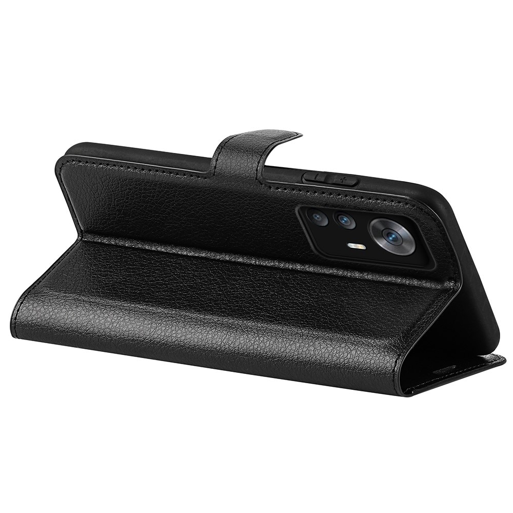 Coque portefeuille Xiaomi 12T/12T Pro, Noir