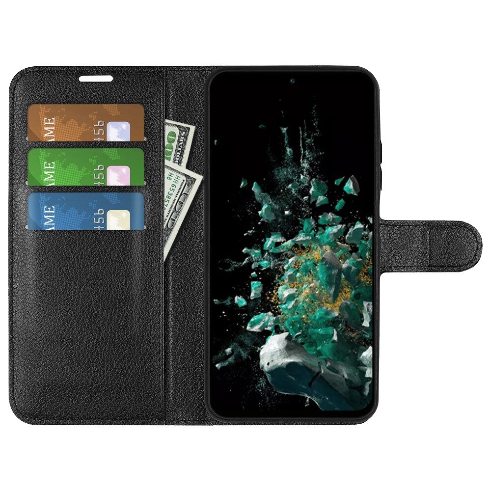 Coque portefeuille  OnePlus 10T, Noir