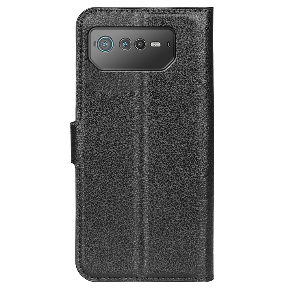 Coque portefeuille Asus ROG Phone 6/ROG Phone 6 Pro, Noir