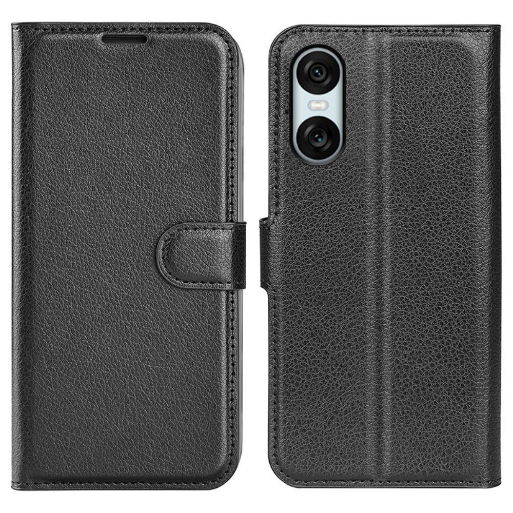 Coque portefeuille Sony Xperia 10 VI, Noir