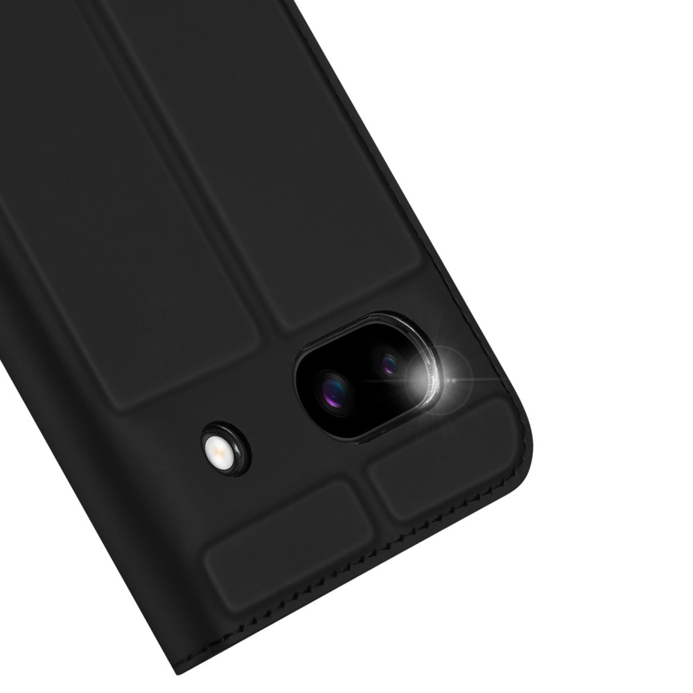 Étui portefeuille Skin Pro Series Google Pixel 8a, Noir