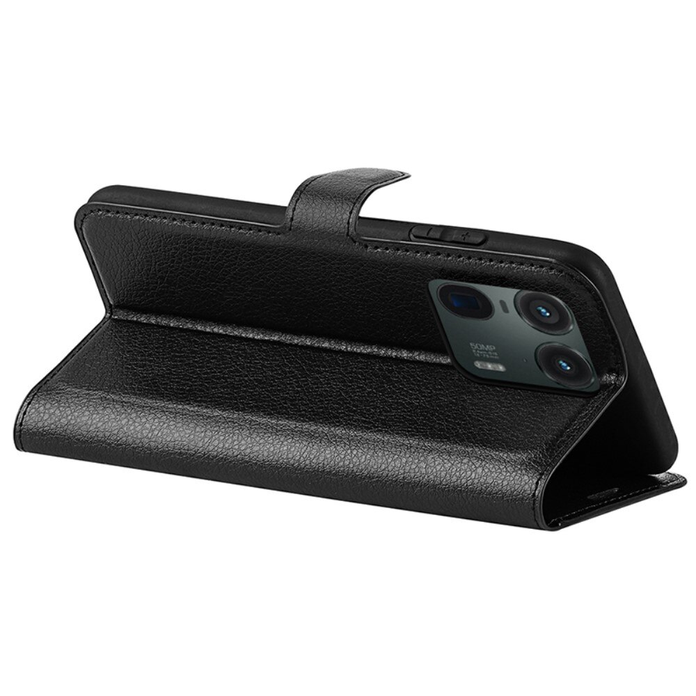 Coque portefeuille Motorola Edge 50 Ultra, noir