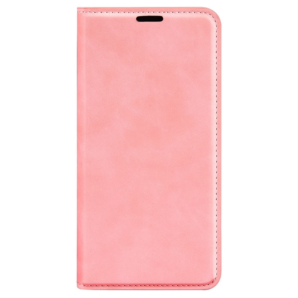Coque portefeuille mince iPhone 16, Rose