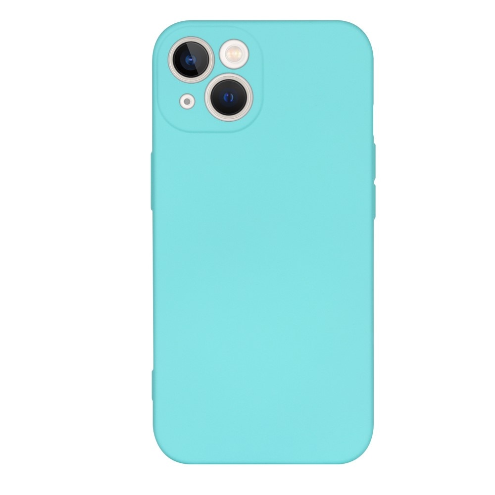 Coque TPU iPhone 14 Plus Bleu clair