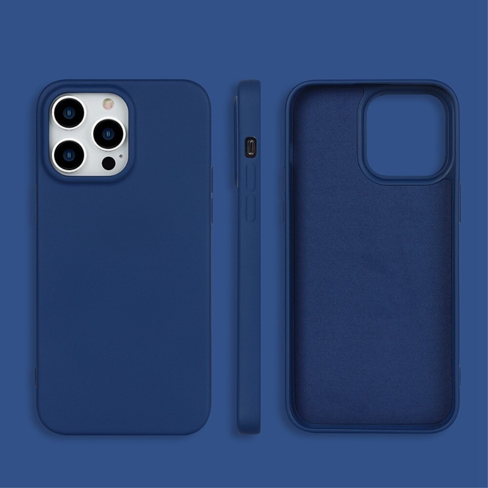 Coque TPU iPhone 14 Pro Max Bleu