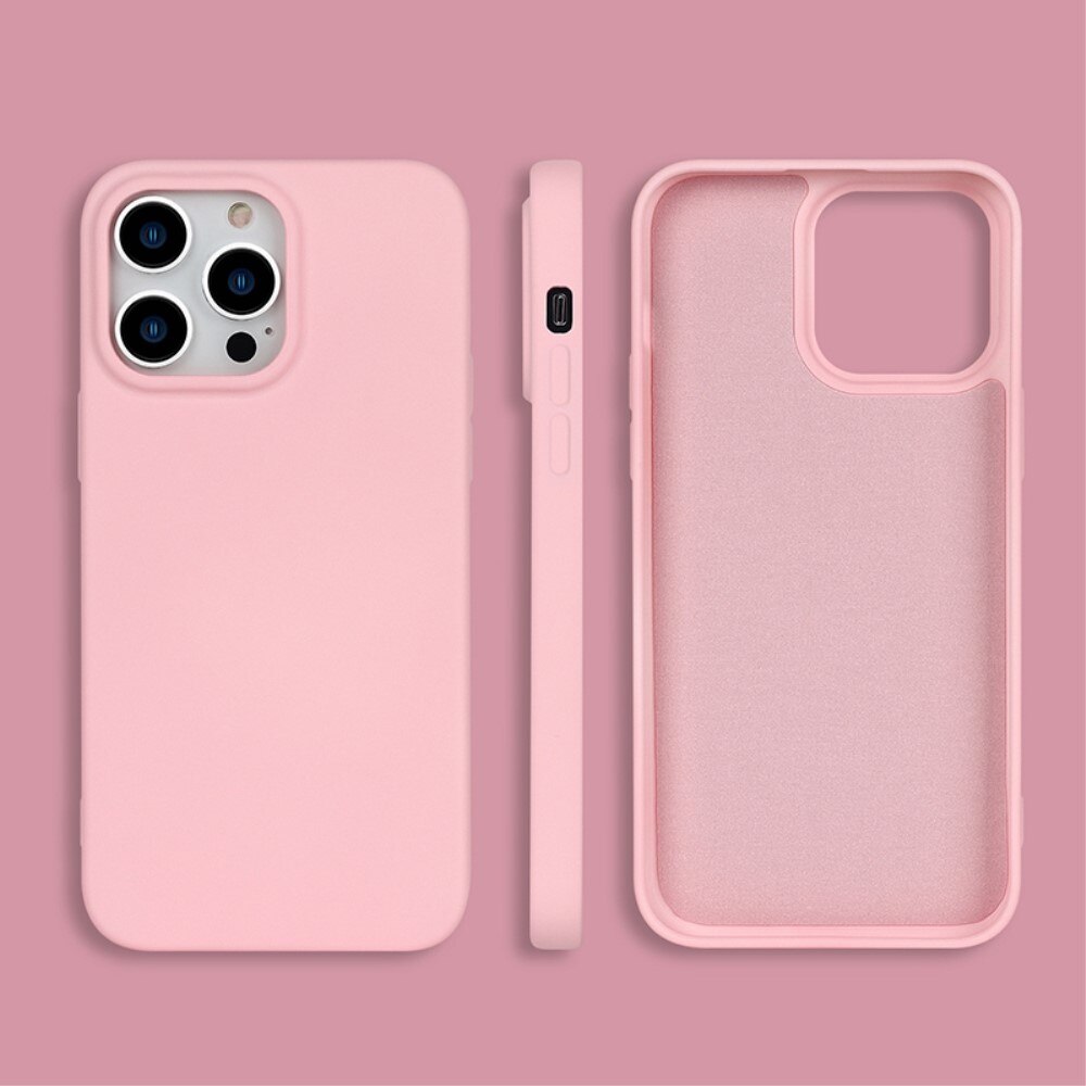Coque TPU iPhone 14 Pro, Rose