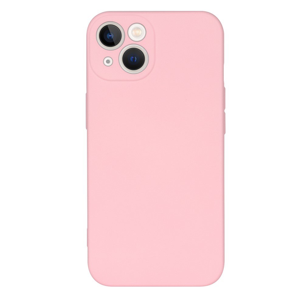 Coque TPU iPhone 14 Rose