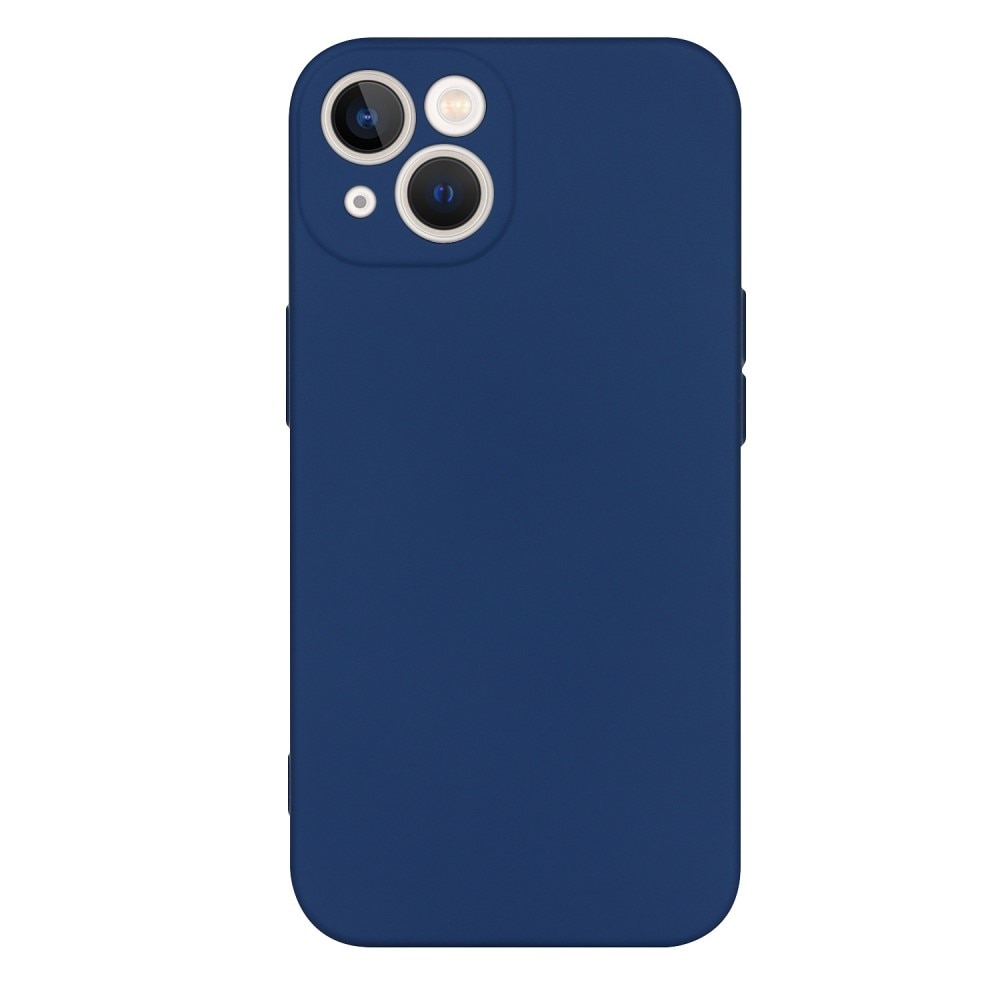 Coque TPU iPhone 14, Bleu