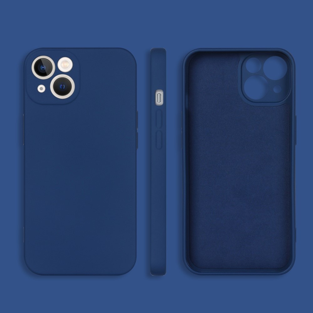 Coque TPU iPhone 14, Bleu