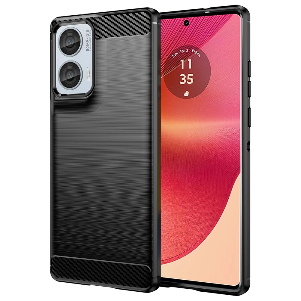Coque TPU Brushed Motorola Edge 50 Fusion, [FÄRG}