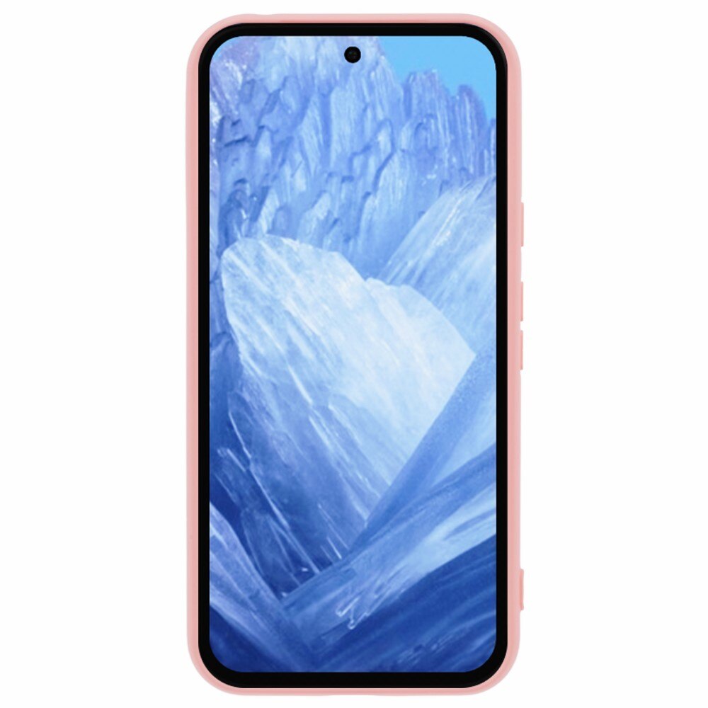 Coque TPU résistante aux chocs Google Pixel 8a, Rose