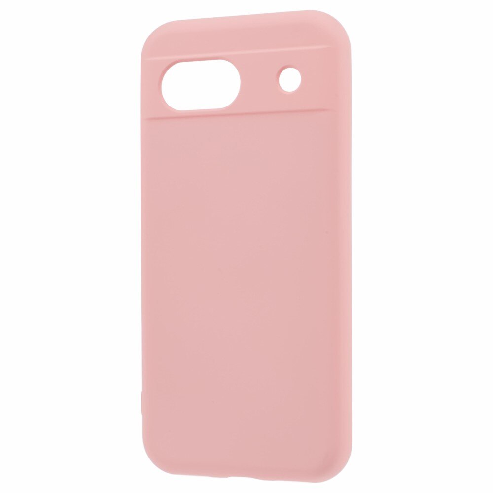 Coque TPU résistante aux chocs Google Pixel 8a, Rose