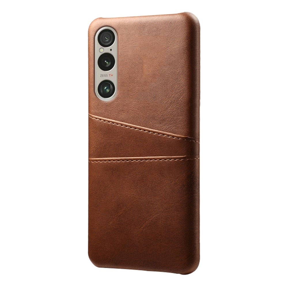 Coque Card Slots Sony Xperia 10 VII, Marron