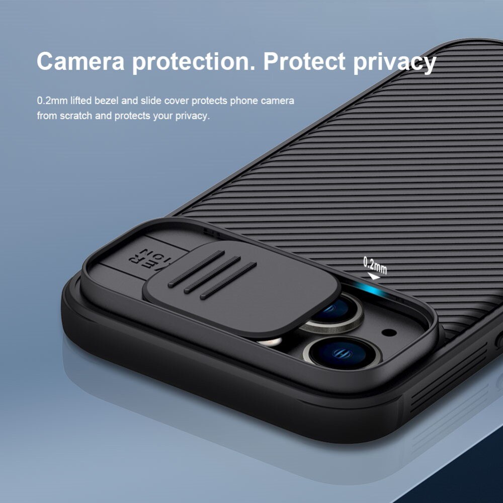 Coque CamShield iPhone 14, Noir