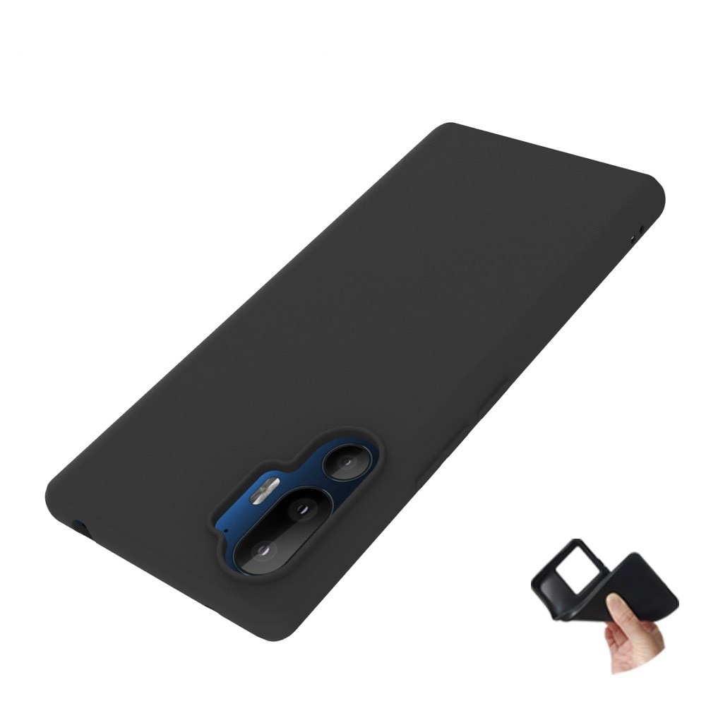 Coque TPU résistante aux chocs HTC U24 Pro, Noir