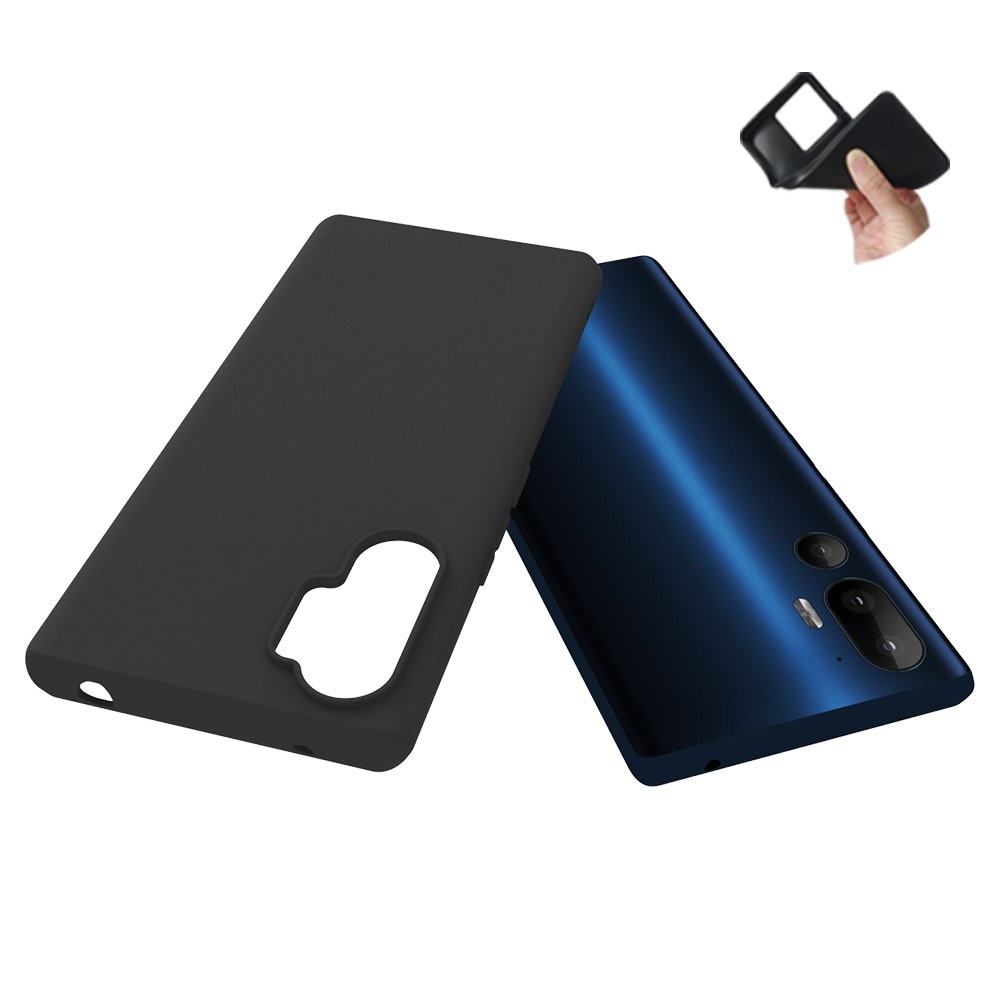 Coque TPU résistante aux chocs HTC U24 Pro, Noir