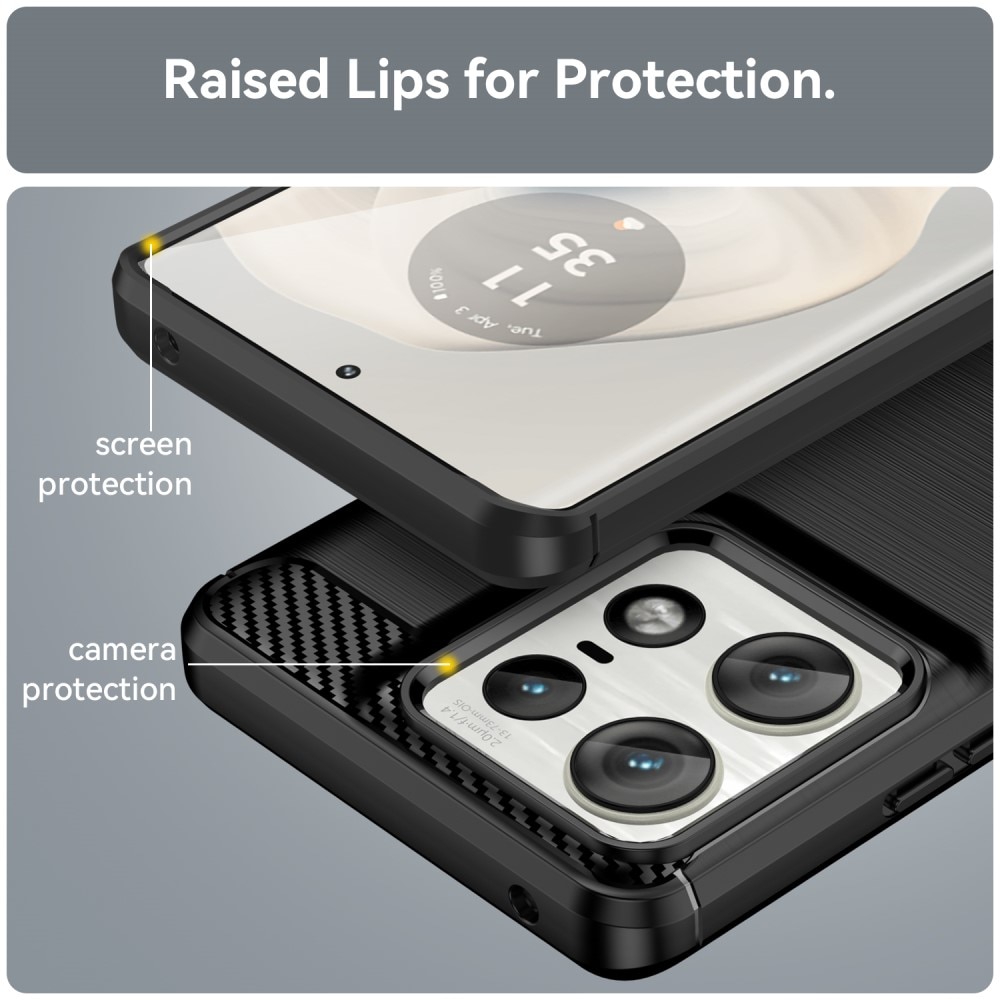Coque TPU Brushed Motorola Edge 50 Pro, [FÄRG}