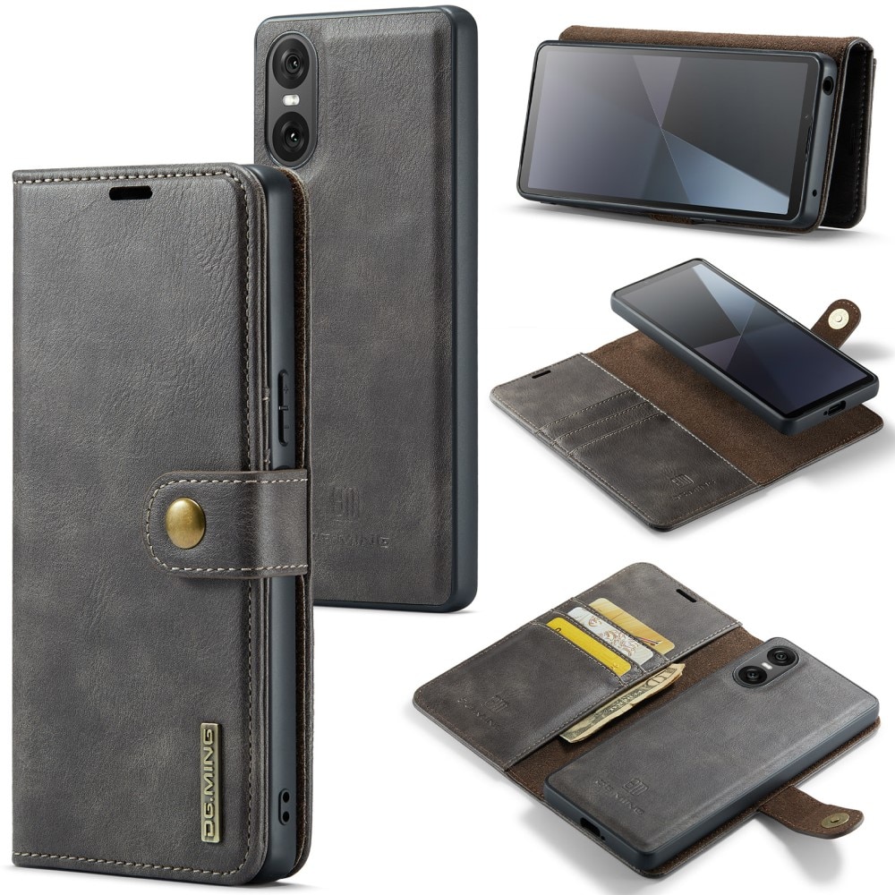 Étui portefeuille Magnet Wallet Sony Xperia 10 VI, Brown