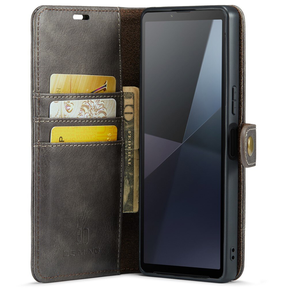Étui portefeuille Magnet Wallet Sony Xperia 10 VI, Brown